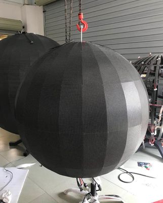 IP33 กันน้ำ LED Sphere Display 1/16 Scan 0.8m 1m 1.2m Ball เส้นผ่านศูนย์กลาง